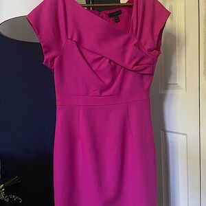 NWT J. Crew Women’s Origami Dress, All Season Wool, Berry, Size 2P